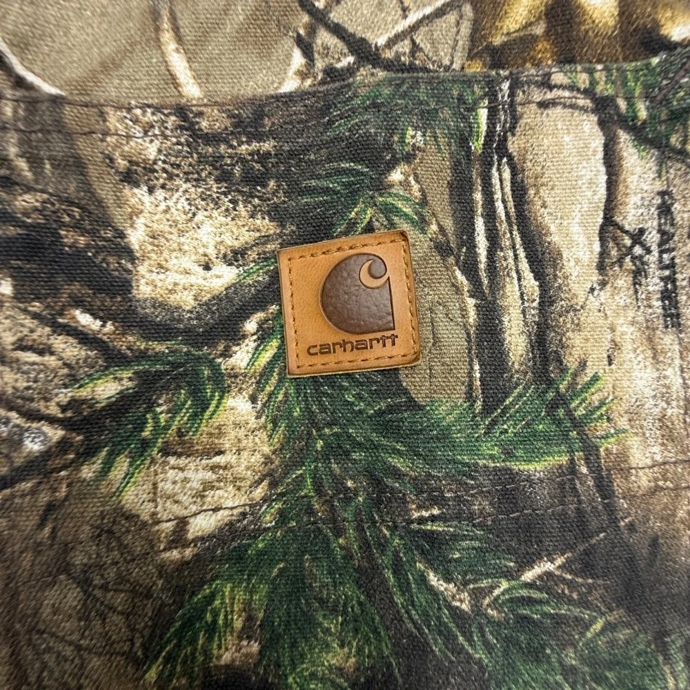 Carhartt Realtree Xtra Camo Dungaree Pants Mens 34x32 B235 977 NWT NOS